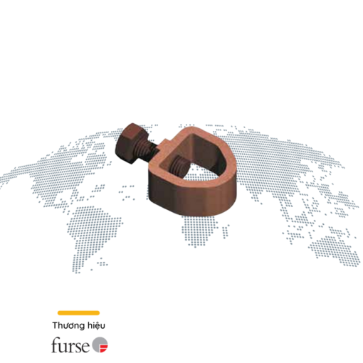 Kẹp A băng đồng với cọc - Furse