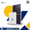 Combo lắp đặt Năng lượng mặt trời - Công suất 5.4KW