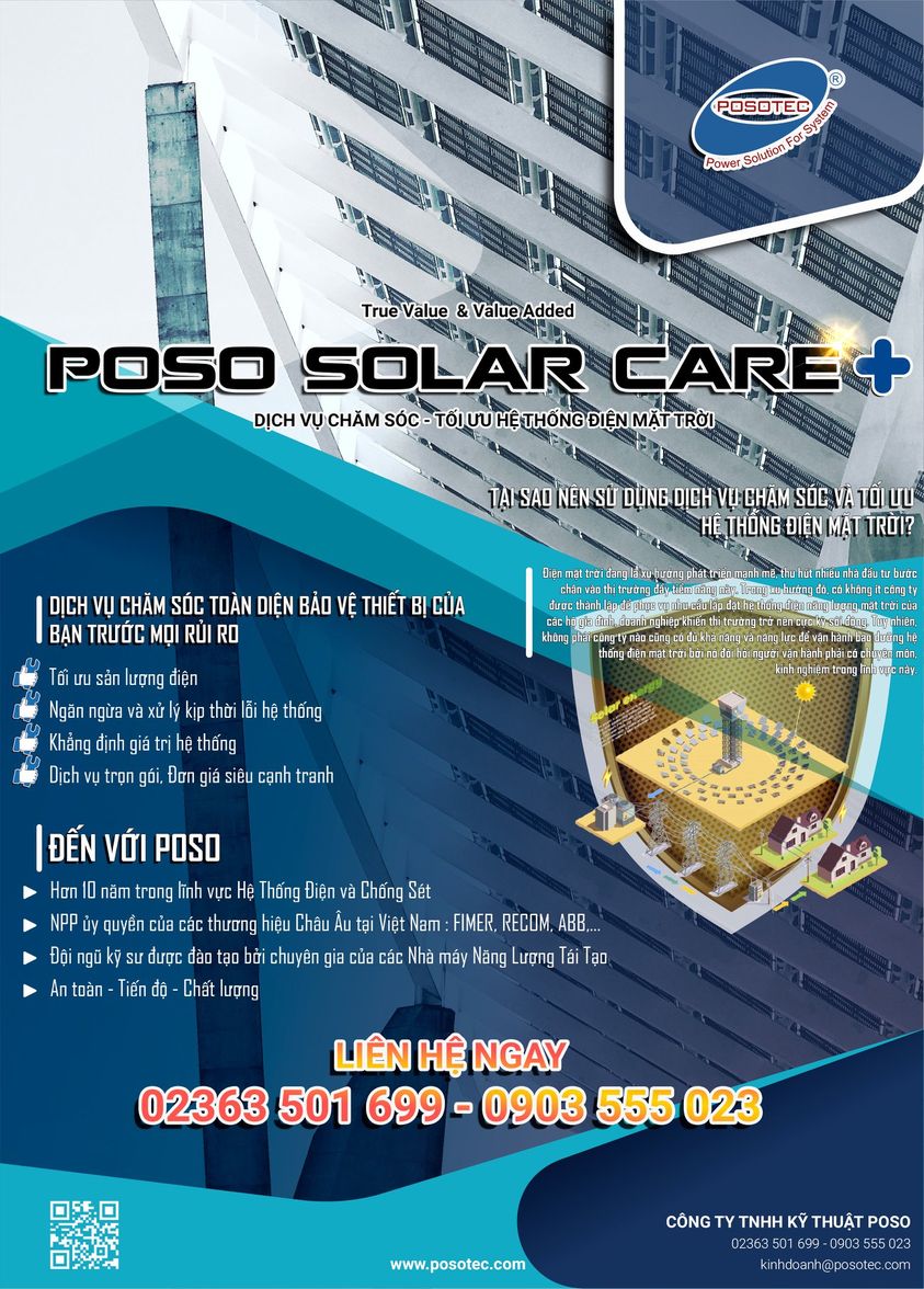 Vì sao dự án điện mặt trời cần dịch vụ bảo dưỡng