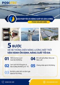 5 Bước để hệ thống điện năng lượng mặt trời vận hành ổn định