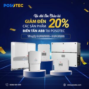 Giảm đến 20% biến tần châu Âu ABB