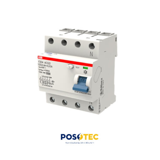 Cầu dao chống dòng rò ABB F204 AC-100/0.03 IEC