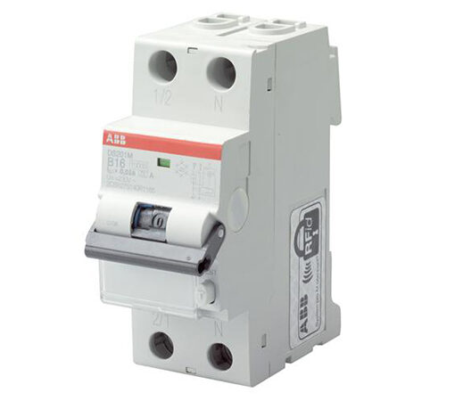 Cầu dao chống dòng rò RCBO 1P+N 25A 4.5KA  30mA  DS201 L C25 AC30