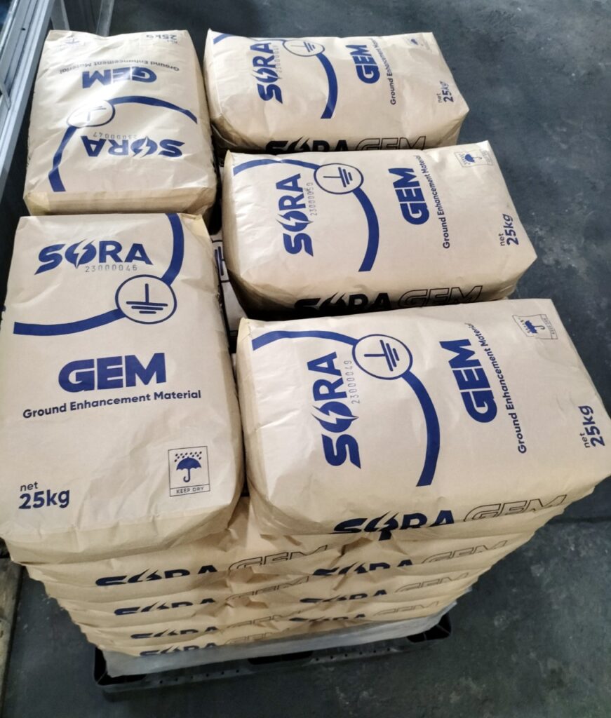 VẬT LIỆU GIẢM ĐIỆN TRỞ ĐẤT SORAGEM (SG25