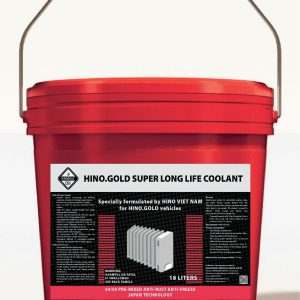 Nước Làm Mát Động Cơ HINO.GOLD Super Long life coolant dung tích xô 18 lít (nước màu đỏ)