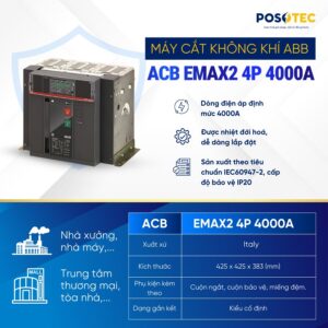 CẦU DAO CHỐNG GIẬT MCB ABB