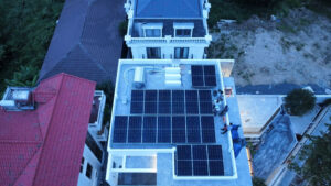 HOÀN THÀNH HỆ ĐIỆN MẶT TRỜI CÔNG SUẤT 12KWP TẠI NHA TRANG