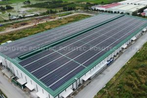 Dự án điện mặt trời tại nhà máy Long An 4000 kWp
