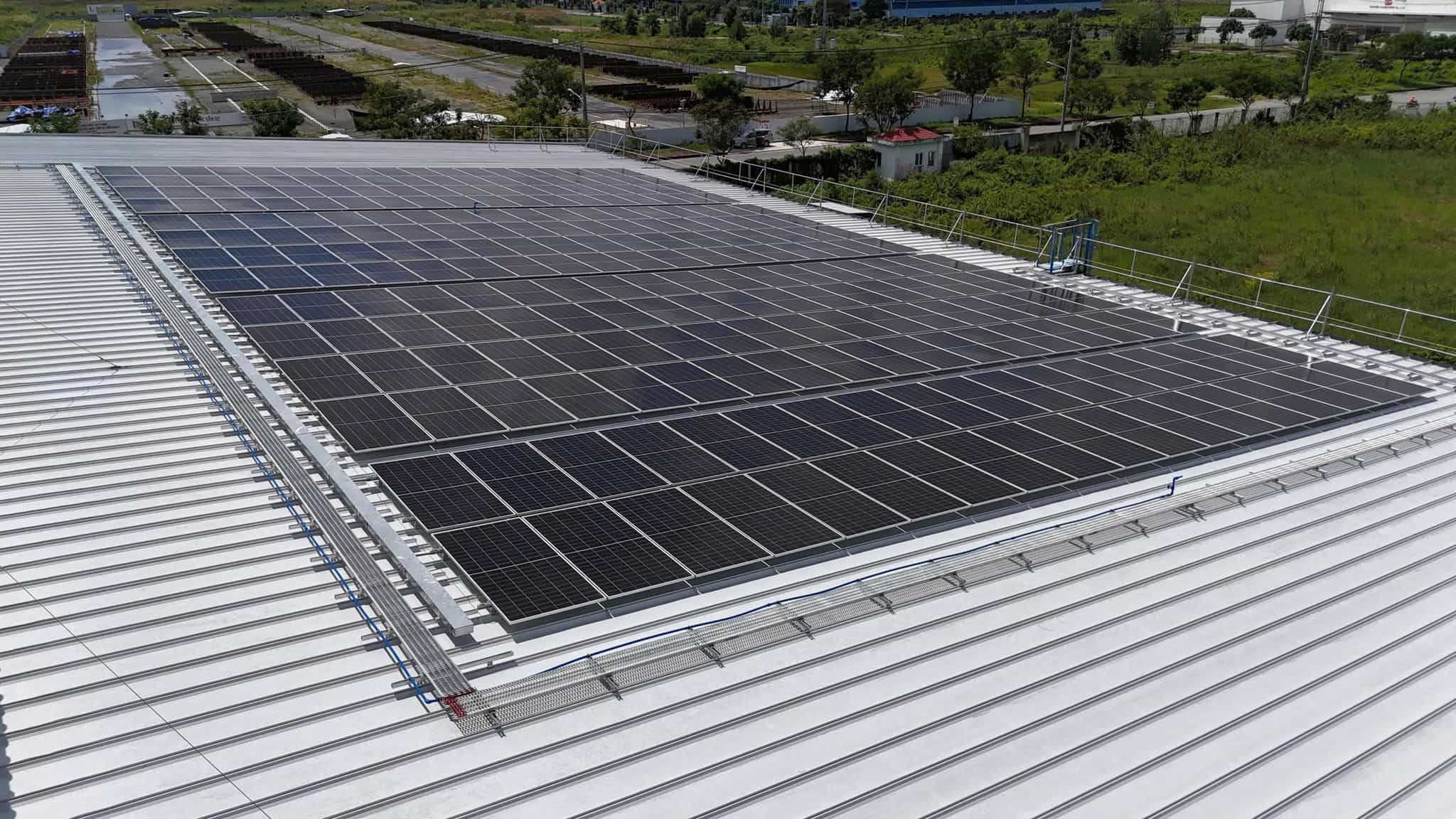 dự án điện mặt trời tại Nhà Máy Kai Metal Asia công suất 358,02 kWp
